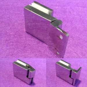 Bisagra cuadrada móvil pared