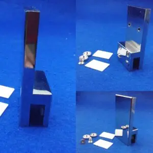 Soporte barra a cristal - Imagen 1